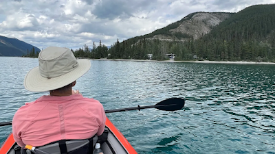 Alan Yoli first kayak float