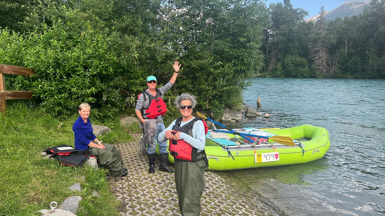 End of the float at Russian River takeout