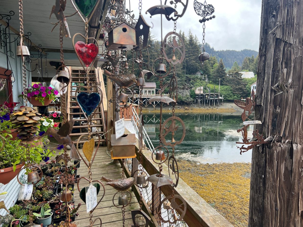 Thyme gift shop back porch