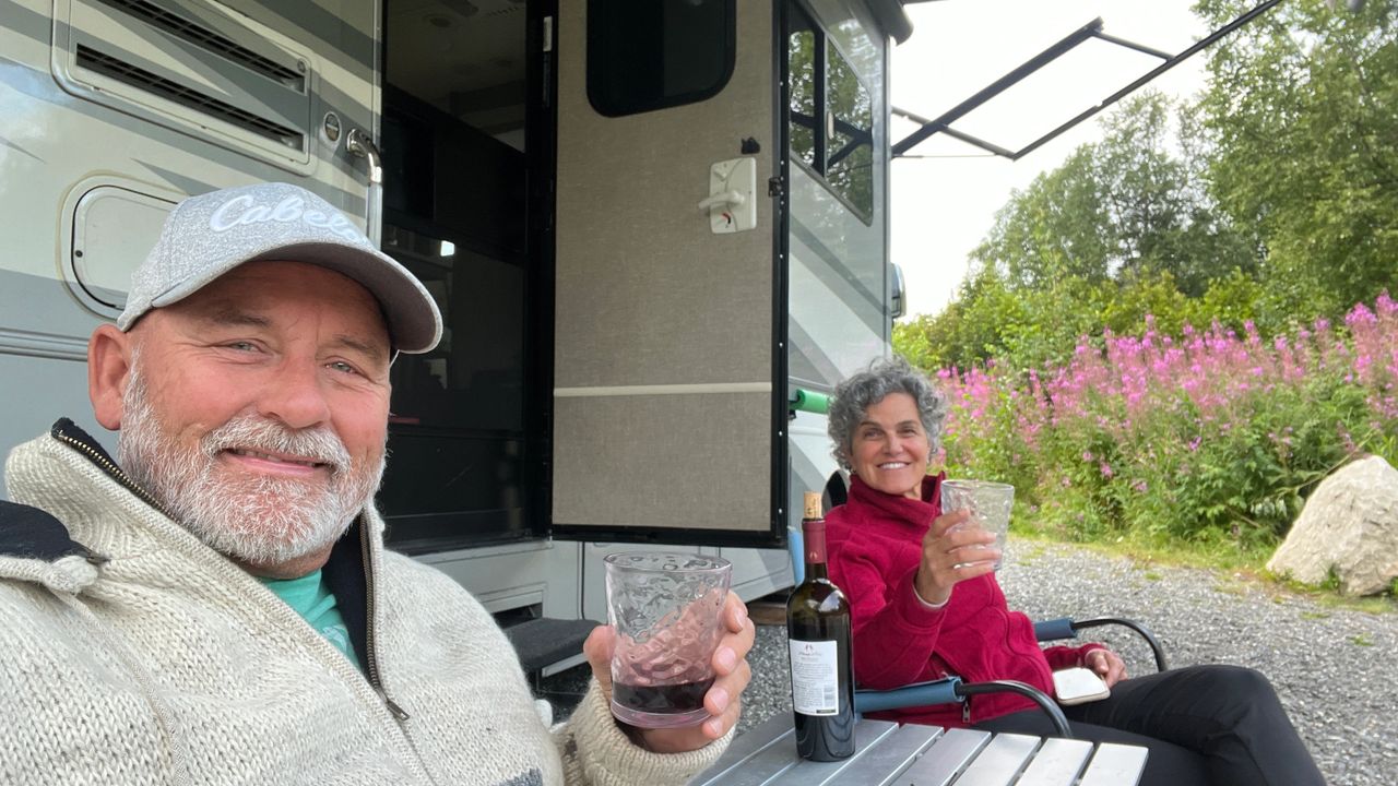 Wine down time at K'esugi Ken