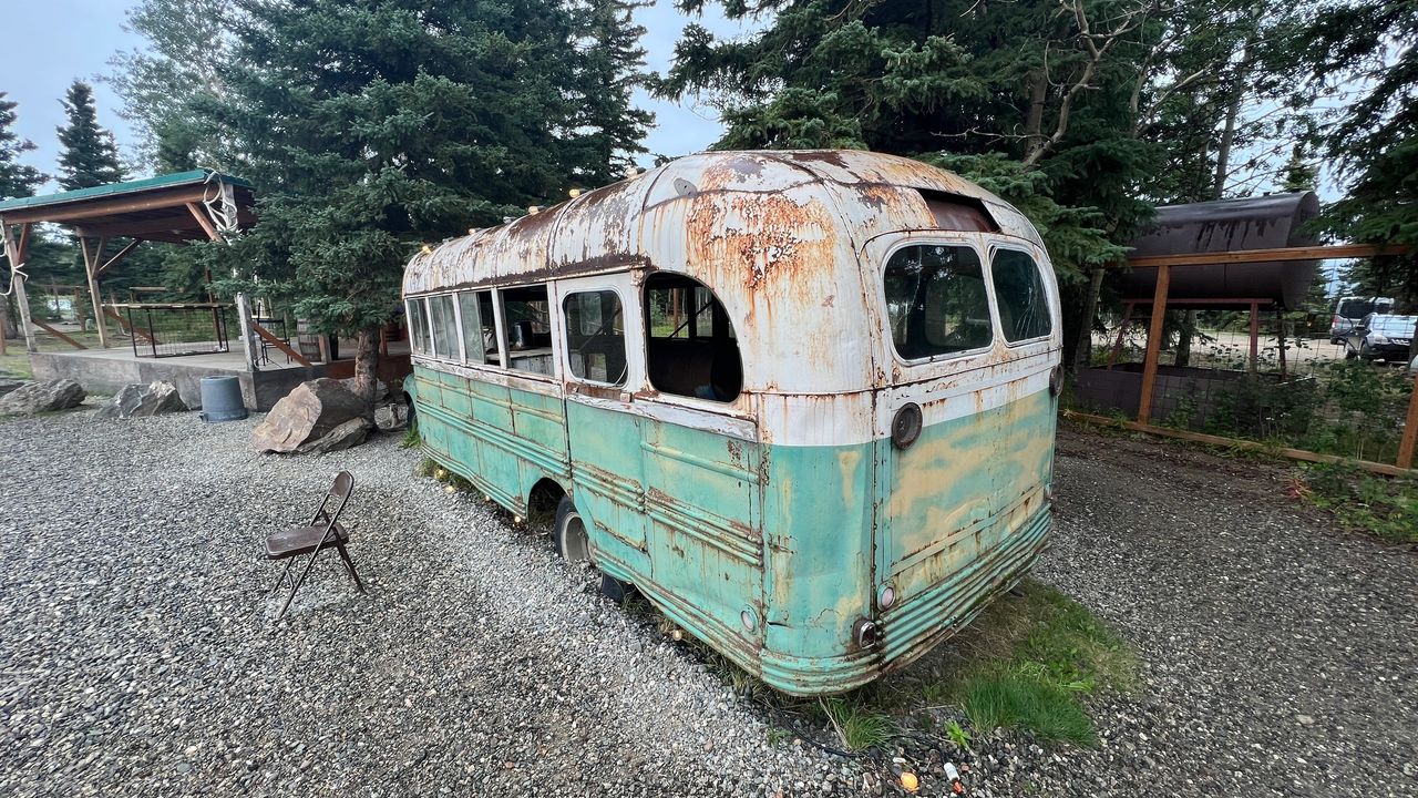 Into the Wild bus replica