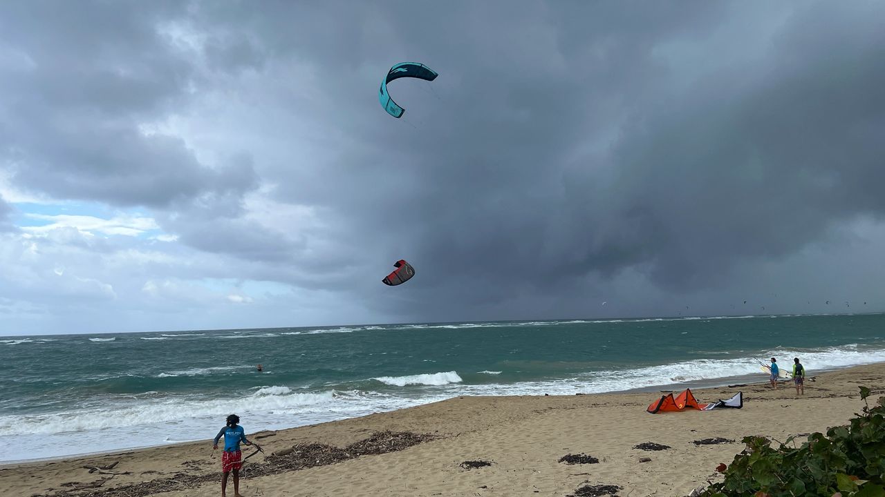 more storm kite boarding