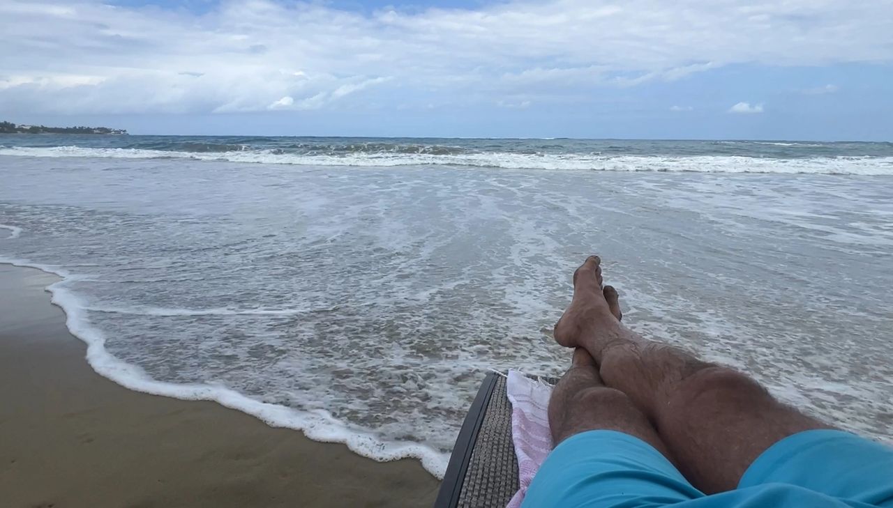 tide reached my chair :(