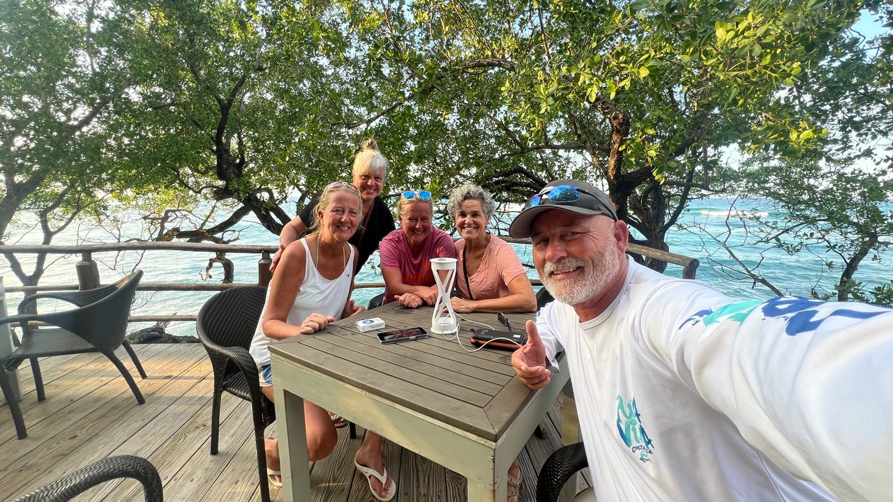 Pre-Dinner Drinks on the Terrace