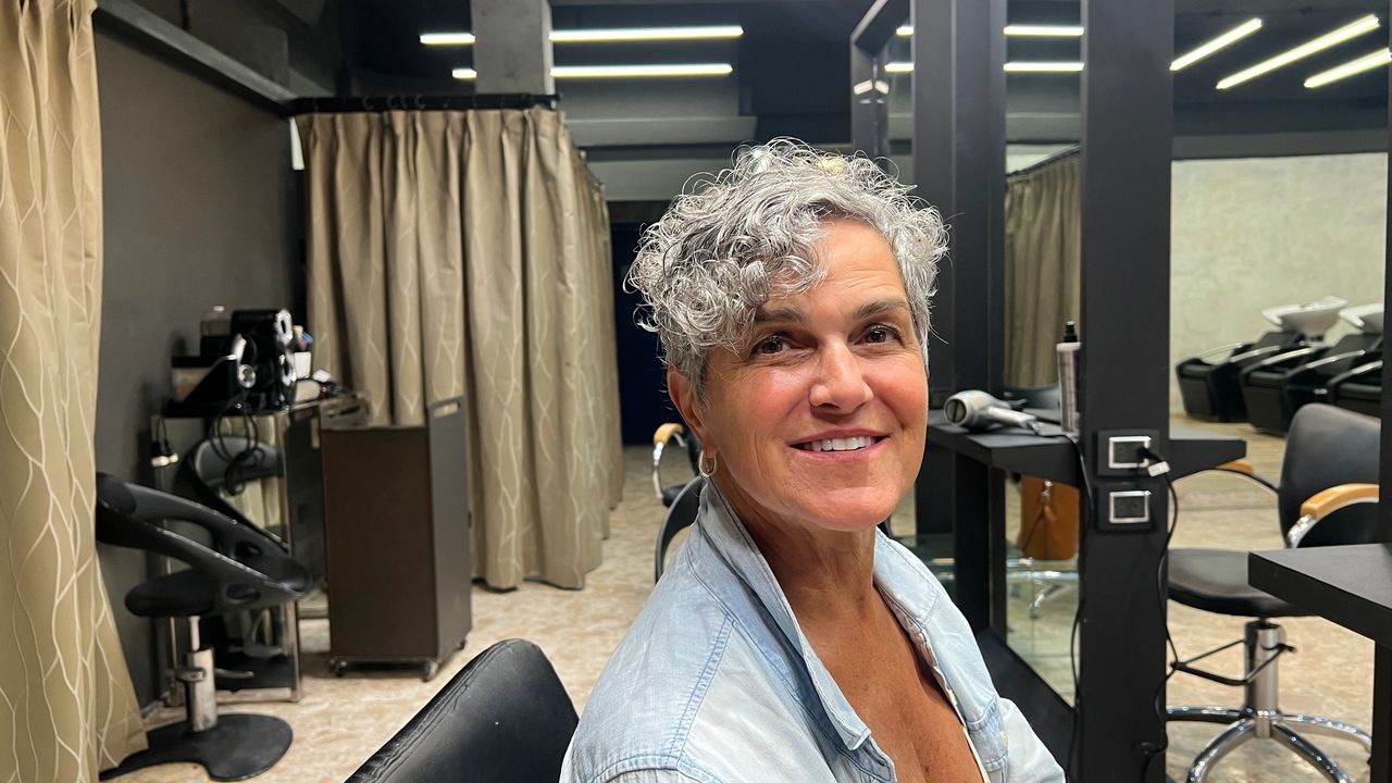 Yoli sporting her new cut