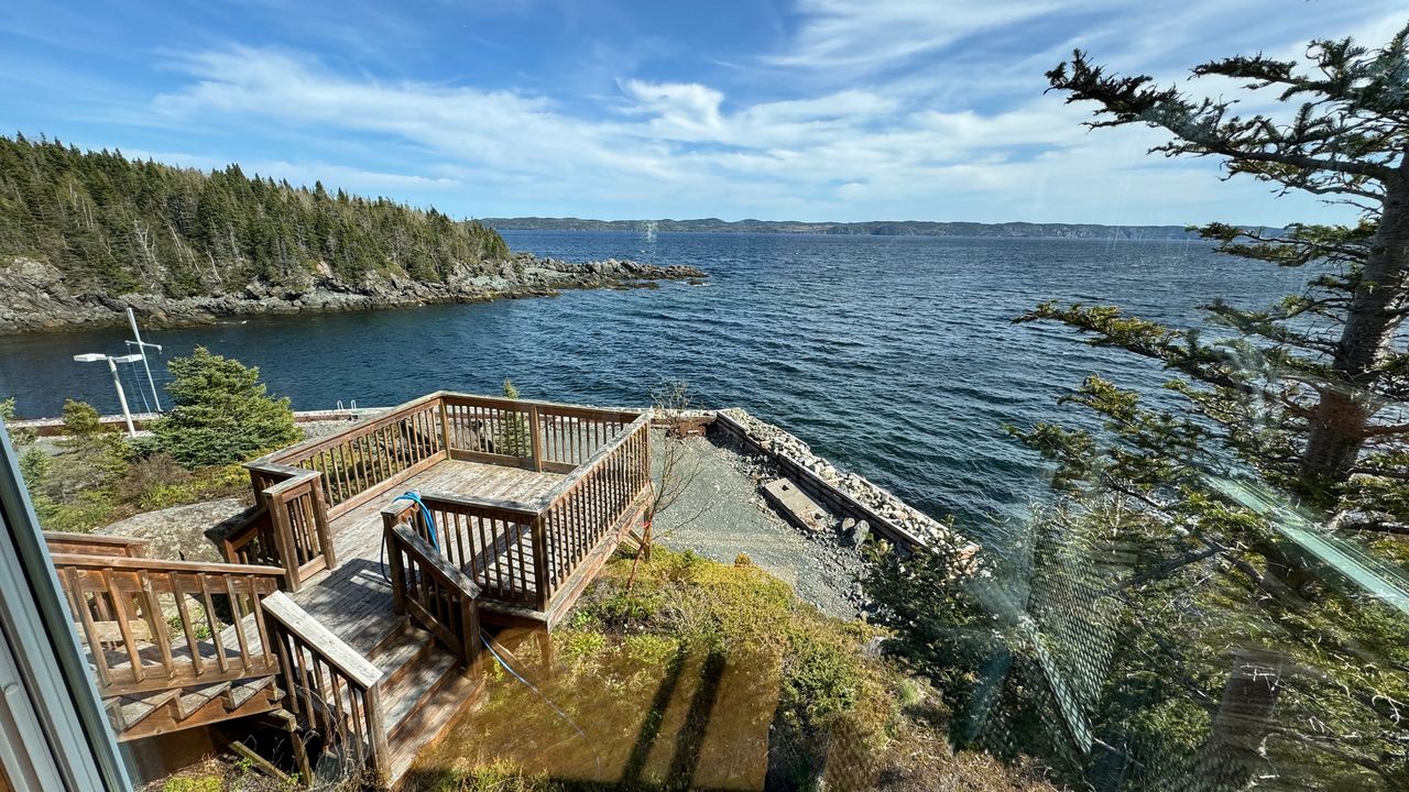 Jerry's back deck in 