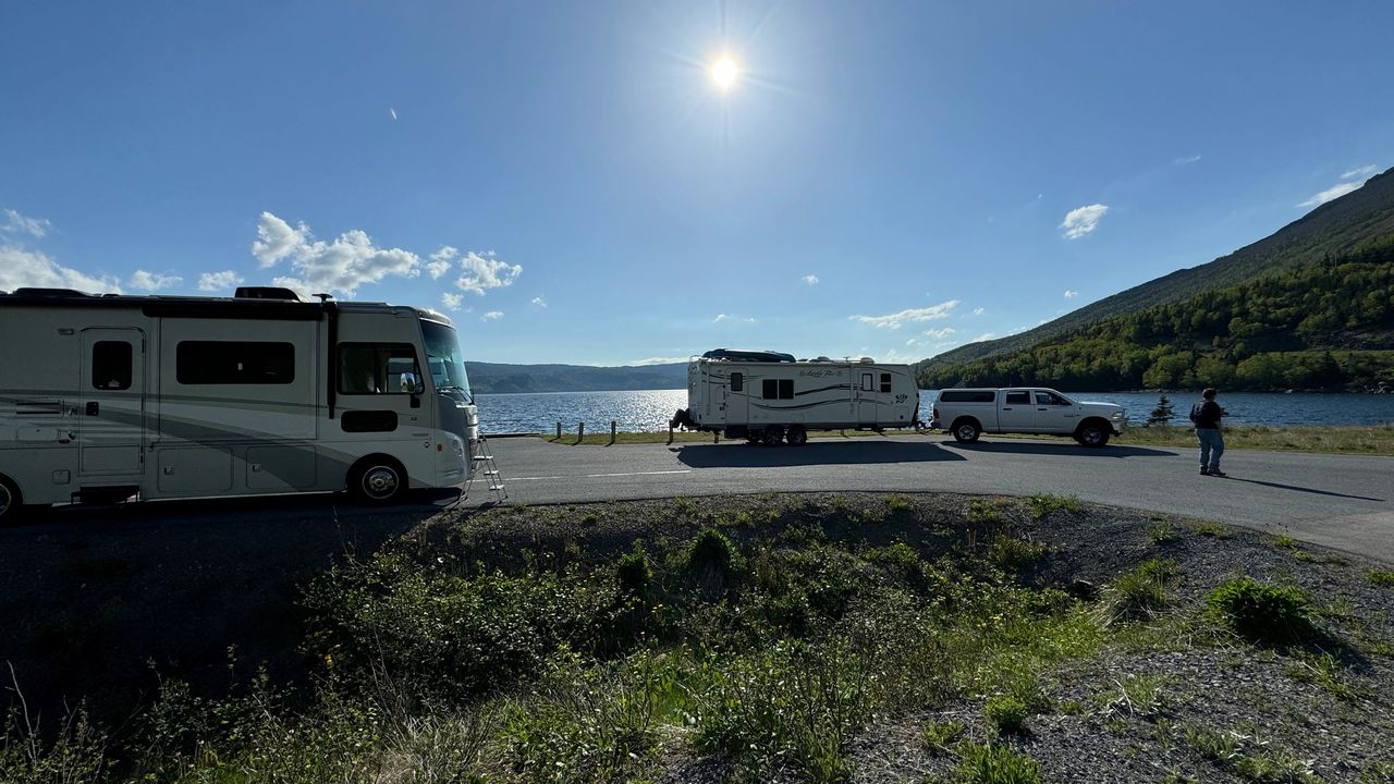 Pull out in Gros Morne NP