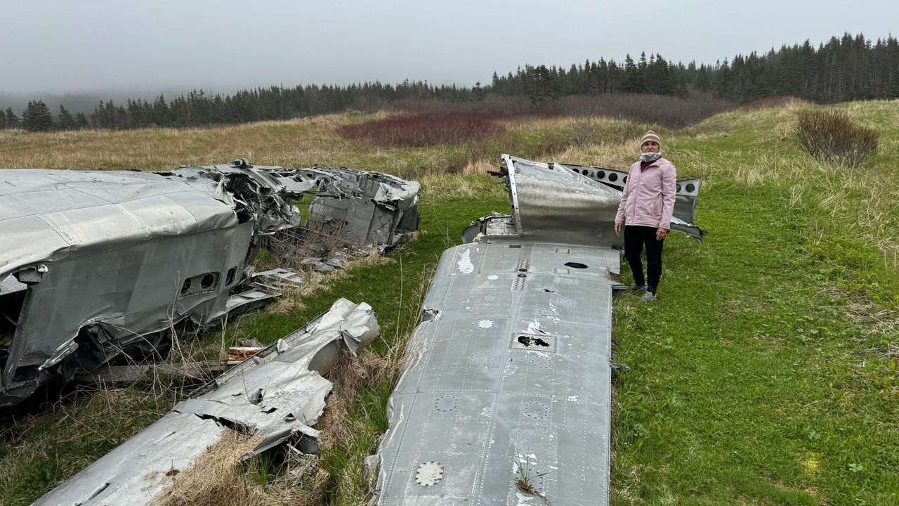 1942 Airplane wreckage