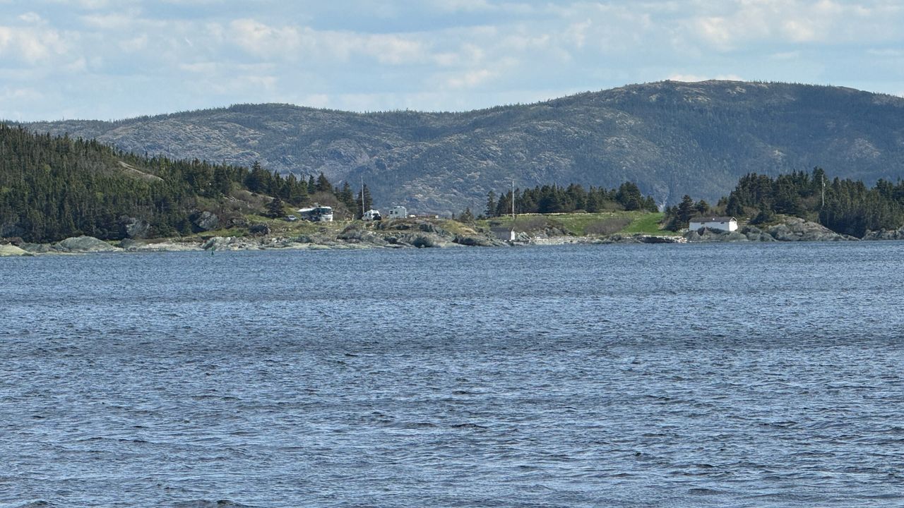 Across the bay at Camp