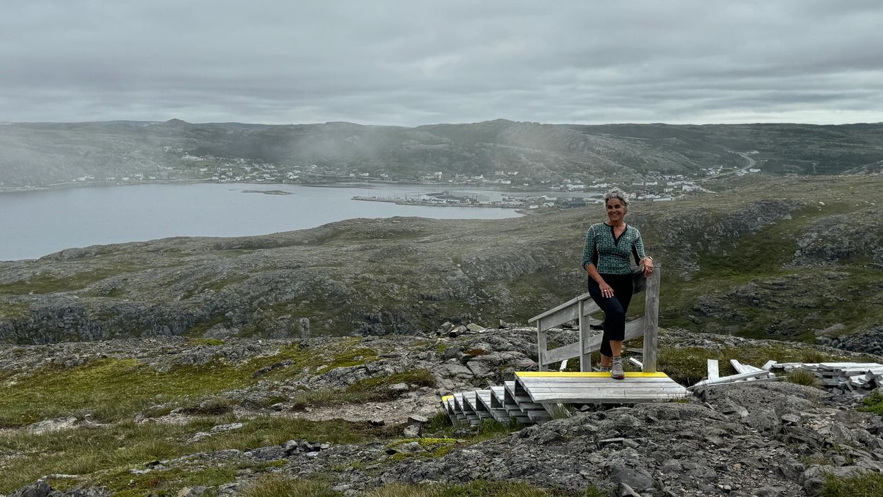 Yoli on Fogo Head Trail