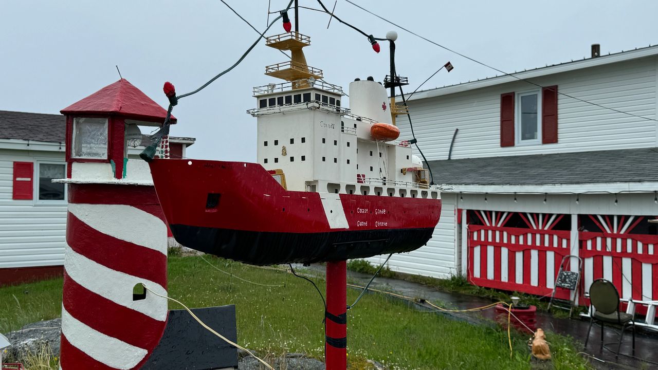 Henry's Homemade Yard art