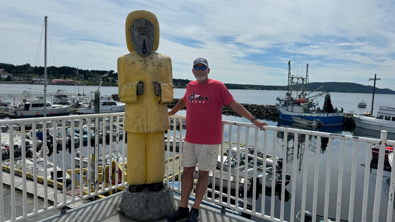 Alan with Capt'n Dildo