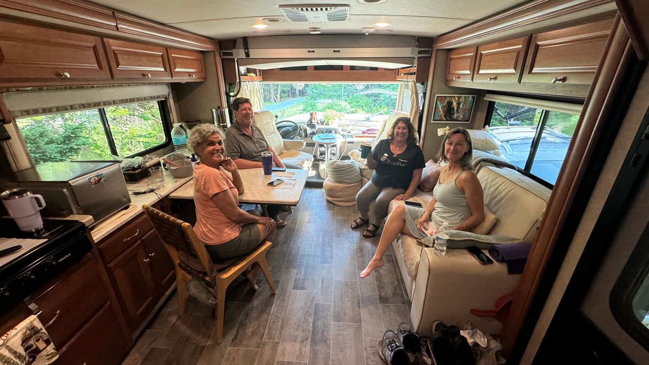 Happy Hour baking cookies too