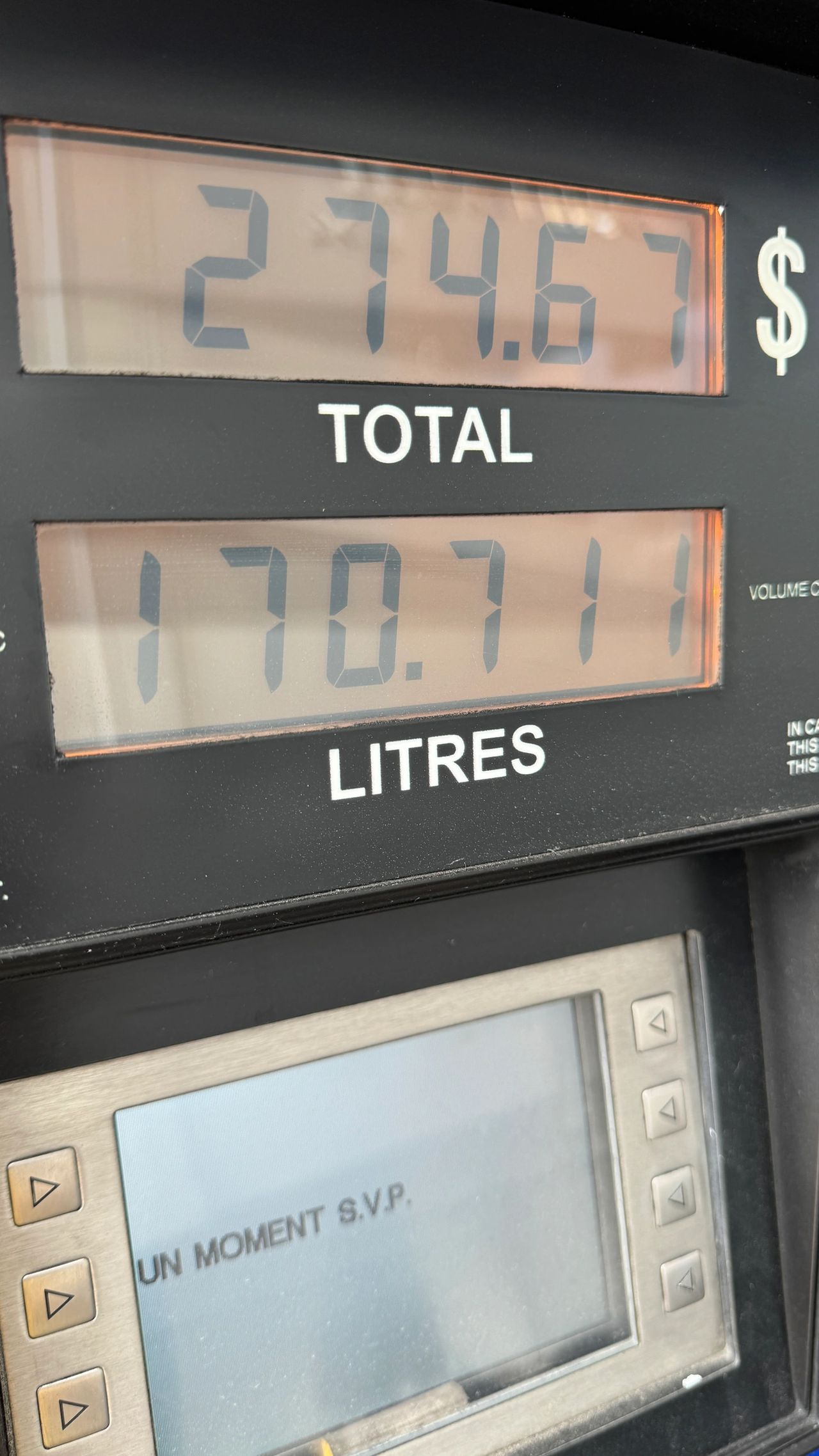 $200usd Fill up, Ouch!