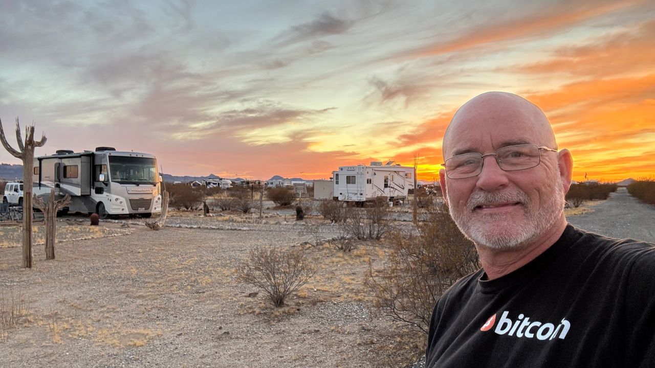 Back in the Desert 70 degrees