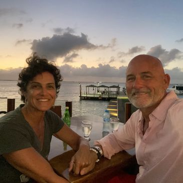 Alan and Yoli on their first trip together in Mexico