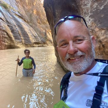 Alan and Yoli at Zion National Park